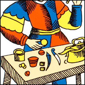 Première arcane majeure - Le Bateleur - Tarot