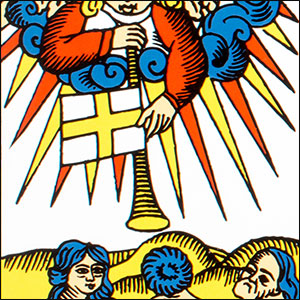 Vingtième arcane majeure - Le Jugement - Tarot