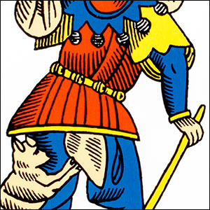 Vingt-deuxième arcane majeure - Le Fou - Tarot