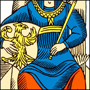 Troisième arcane majeure - L'impératrice - Tarot