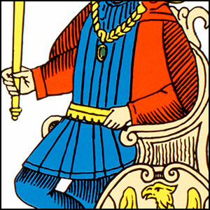 Quatrième arcane majeure - L'Empereur - Tarot