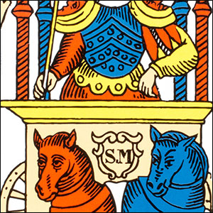 Septième arcane majeure - Le Chariot - Tarot